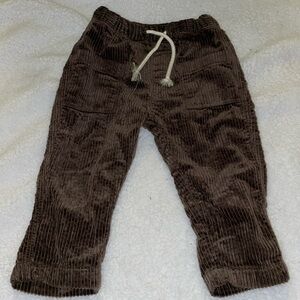 Cute H&M brown pants, size 12 months